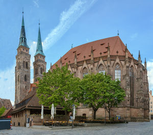 View of historical building against sky