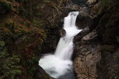 View of waterfall