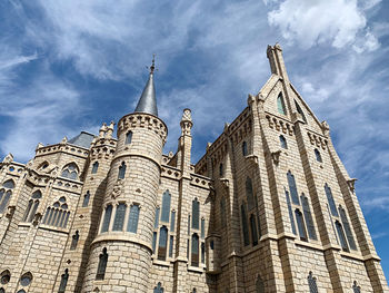 Low angle view of cathedral against sky