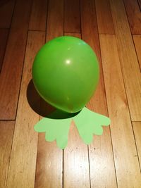 Close-up of wooden table