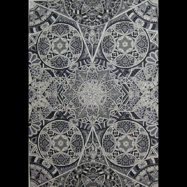 indoors, pattern, design, full frame, backgrounds, window, floral pattern, ornate, ceiling, glass - material, textured, close-up, flooring, tiled floor, art, geometric shape, tile, art and craft, no people, transparent