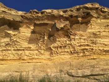 Rock formations in a desert