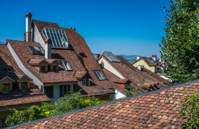 Motive from thun city at thunersee, switzerland