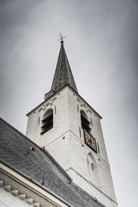 Low angle view of building against sky