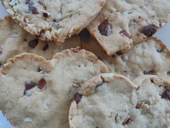 Full frame shot of cookies