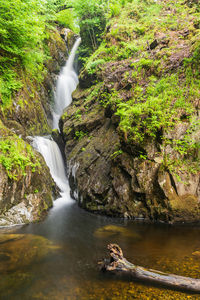 Waterfall near penrith cumbria