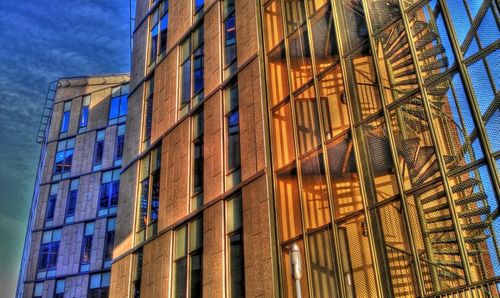 Low angle view of building against sky