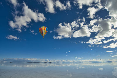 A superb view of uyuni salt lake