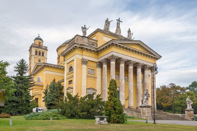 Cathedral basilica of st. john the apostle is a religious building in eger, hungary