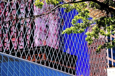 Close-up of colorful wall