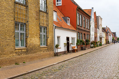 Street amidst buildings in city
