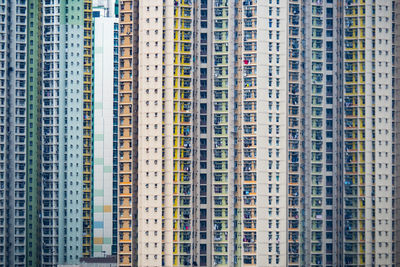 Full frame shot of modern building in city