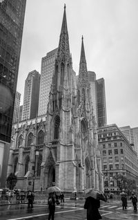 Low angle view of cathedral against sky