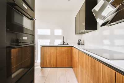 Interior of modern kitchen