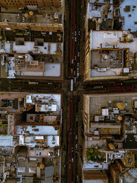 High angle view of cityscape