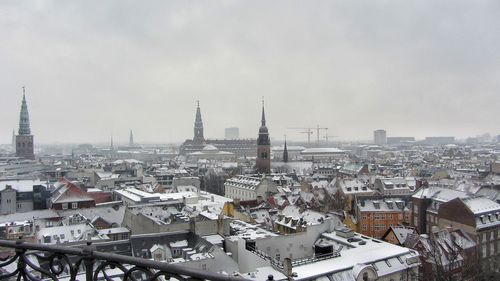 Cityscape against sky