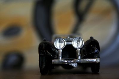 Close-up of piano keys