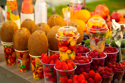 Close-up of fruits for sale