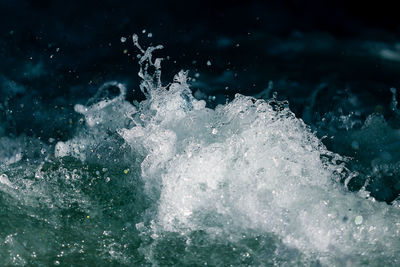 Close-up of splashing water