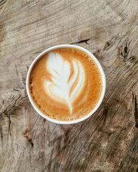 Close-up of coffee on table