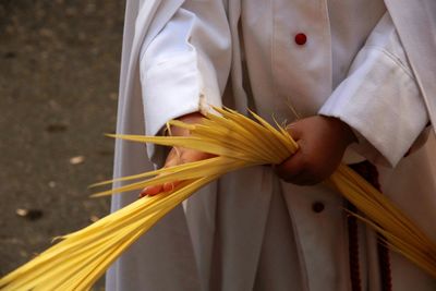 Close-up of hands