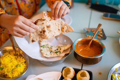 Indian food curry butter chicken