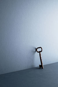 Close-up of electric lamp against white background