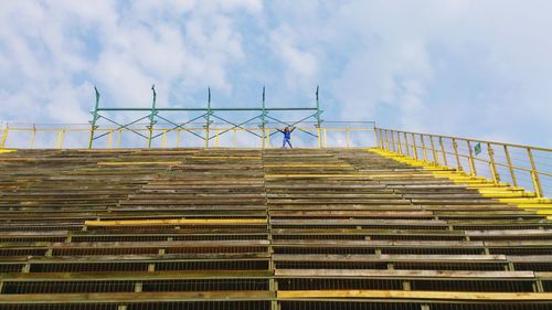 Low angle view of staircase