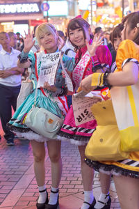 Group of people in traditional clothing