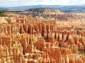 Scenic view of rock formation