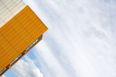 Low angle view of building against sky