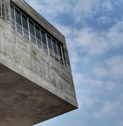 Low angle view of building against sky