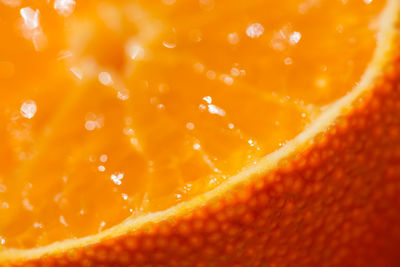 Close-up of orange fruit