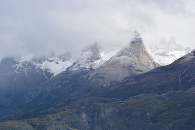 Torres del paine in patagonia , chile