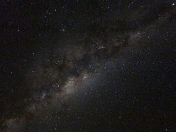 Star field against sky at night