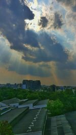 Cityscape against sky