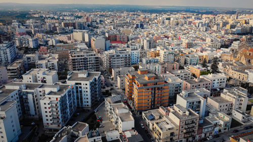 Aerial view of cityscape