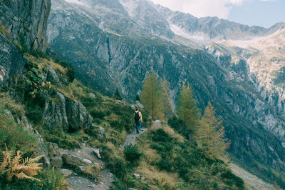 Scenic view of mountains