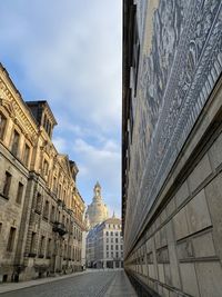 Panoramic view of historic building against sky