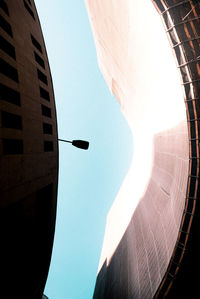 Low angle view of buildings in city