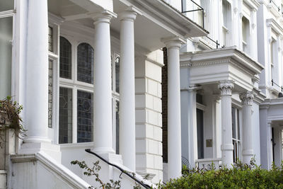 Low angle view of residential building