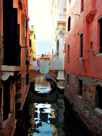 Buildings in canal