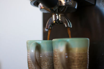 Close-up of coffee cup