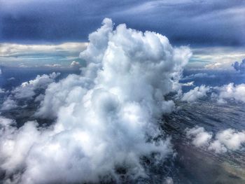 Low angle view of clouds in sky