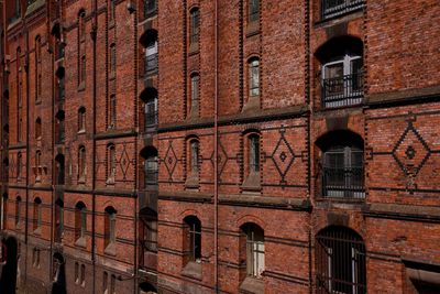 Full frame shot of old building