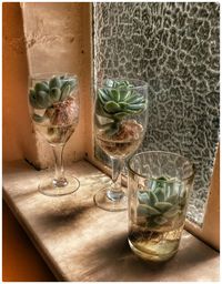 Close-up of drink on table