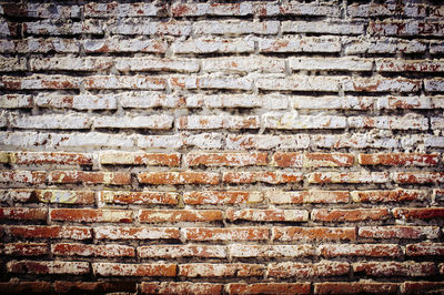 Full frame shot of brick wall