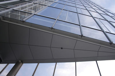 Low angle view of modern building