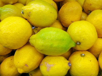 Close-up of fruits for sale at market stall