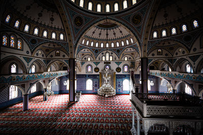 Interior of church